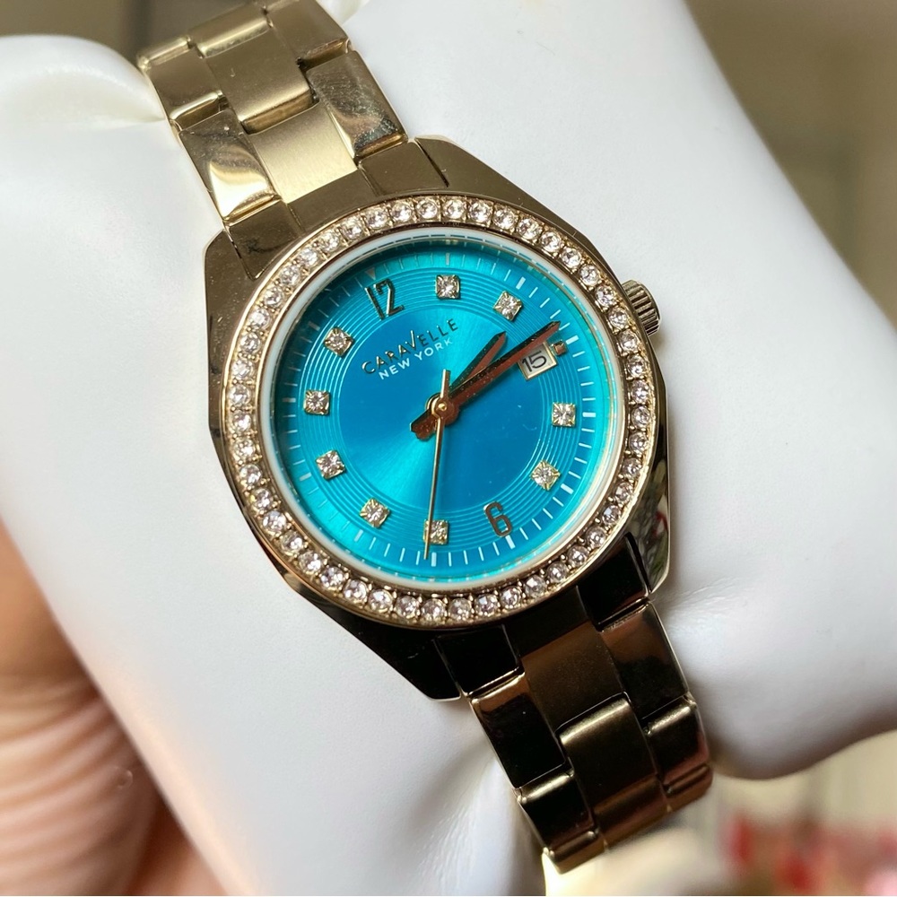 NEW Caravelle by Bulova Teal Watch